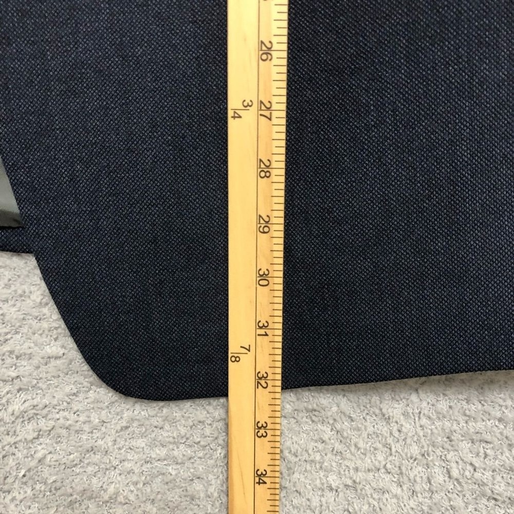 Jos. A. Bank Men's Navy Wool Blazer Size 46R Two Button Sport Coat - Picture 16 of 16